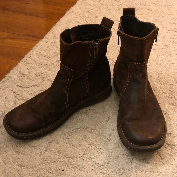 Born Brown Ankle Boots - Picture 2 of 9